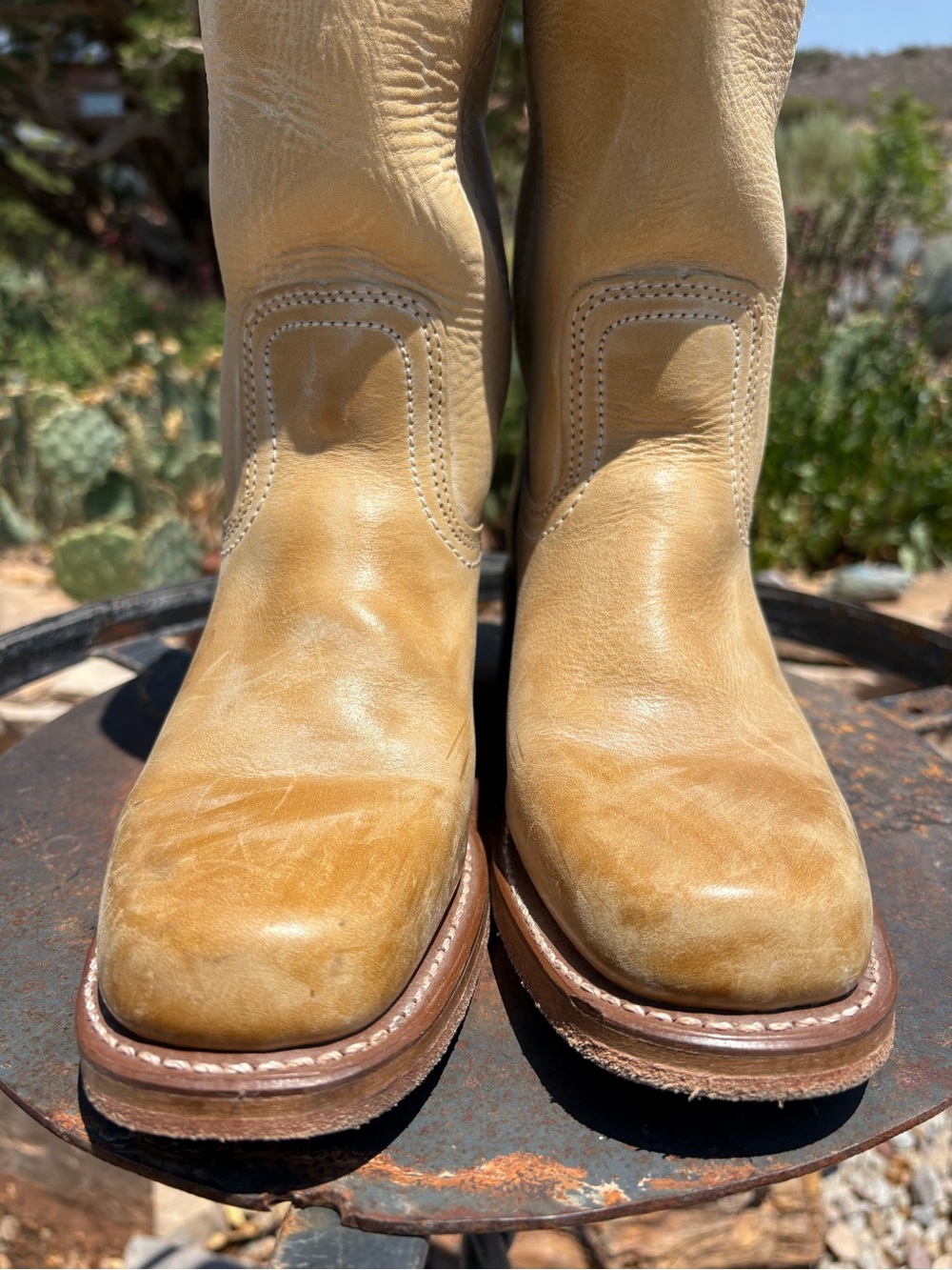 FRYE πΊπΈ Campus 14L Boots Size 7 - Picture 9 of 16